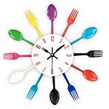 Spoon Fork Clock